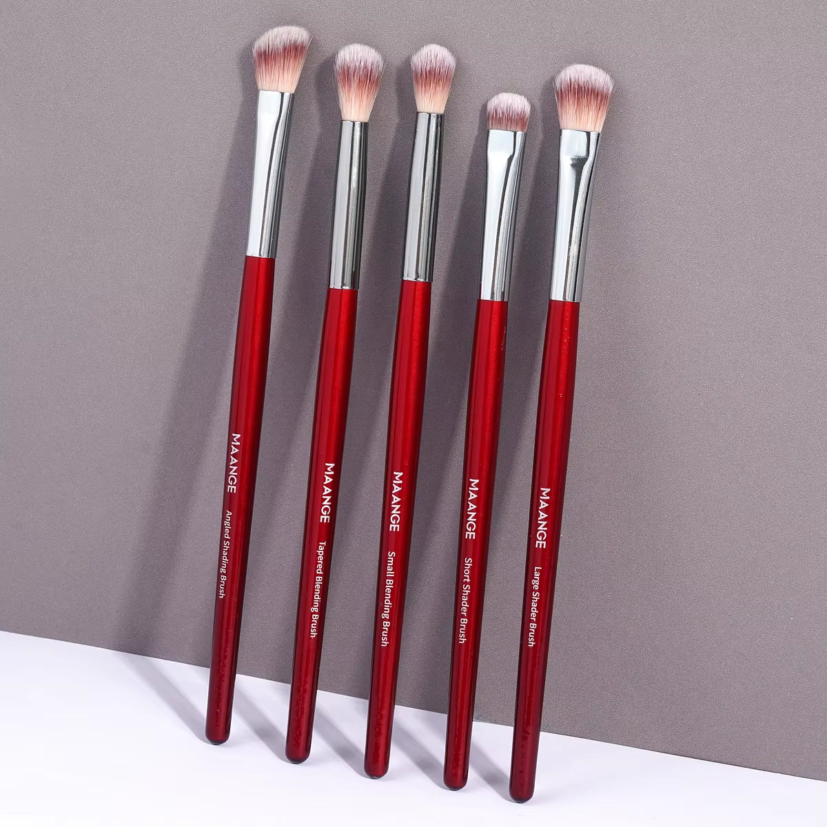 5PCS Eye Shadow Makeup Brush Set Concealer Brush Eye Cosmetic Soft Bristles Shader Brush Portable Beauty Makeup Tools